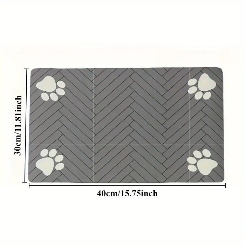 Splash-Proof & Washable Mat