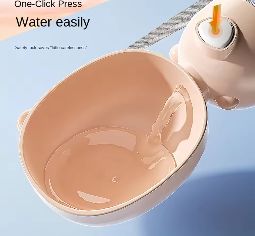 PawGo™ 2-in-1 Pet Water Bottle & Food Container