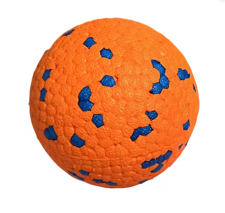 Chew-Resistant Dog Ball – Elastic Rubber Toy for Active Dogs