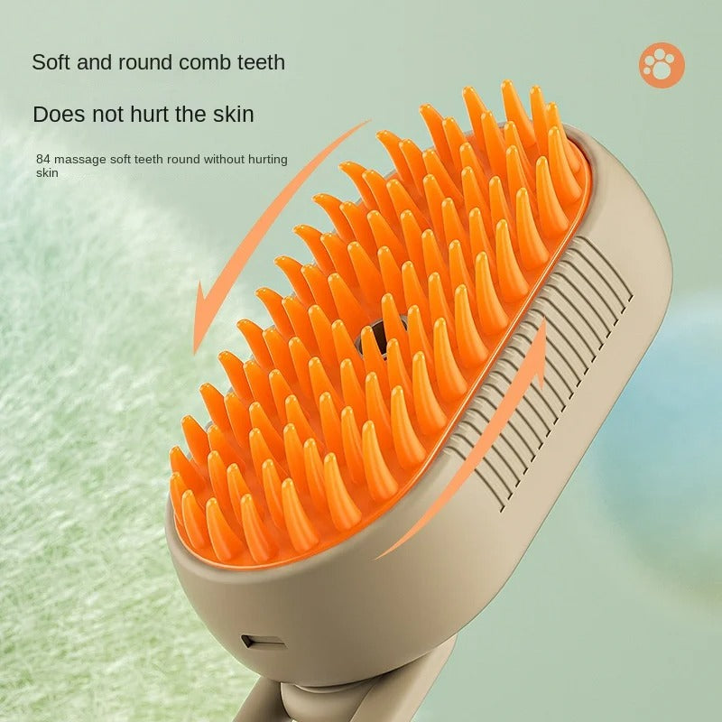 SteamyPaws™ 3-in-1 Grooming Brush