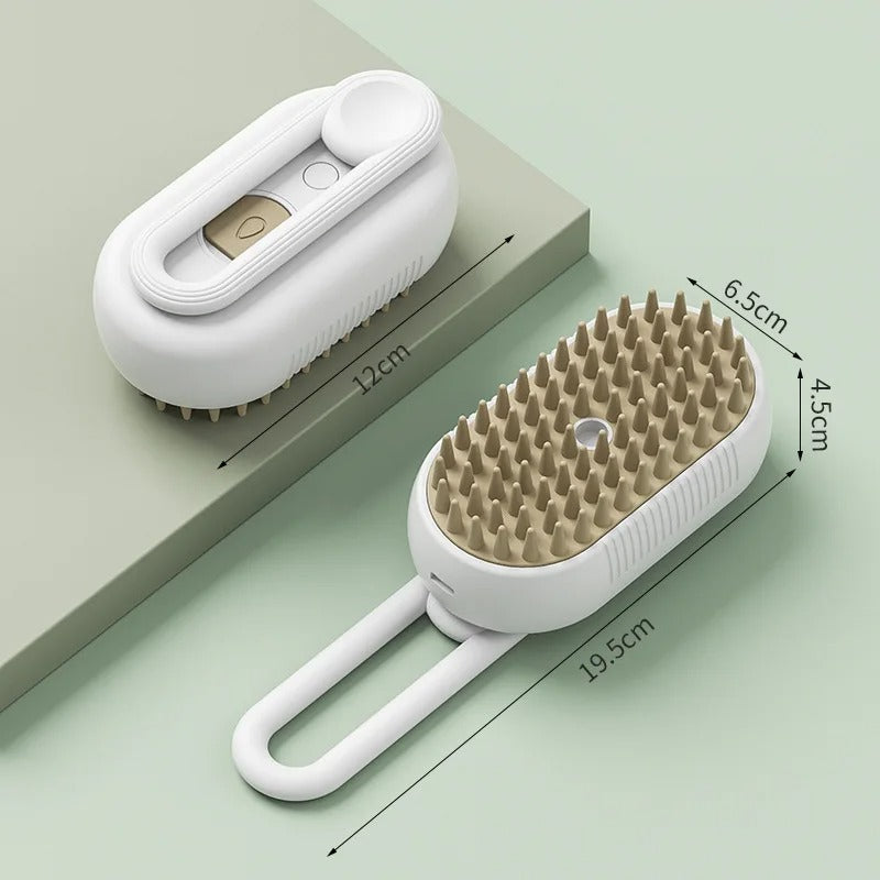 SteamyPaws™ 3-in-1 Grooming Brush