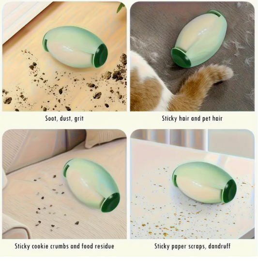 PetSwipe™ – Reusable Lint & Pet Hair Roller with Sticky Surface