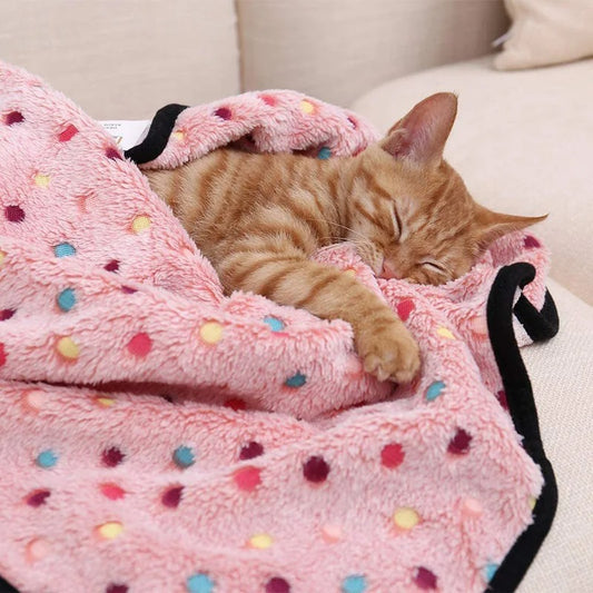 SnugglePaws™ Soft Fluffy Pet Blanket